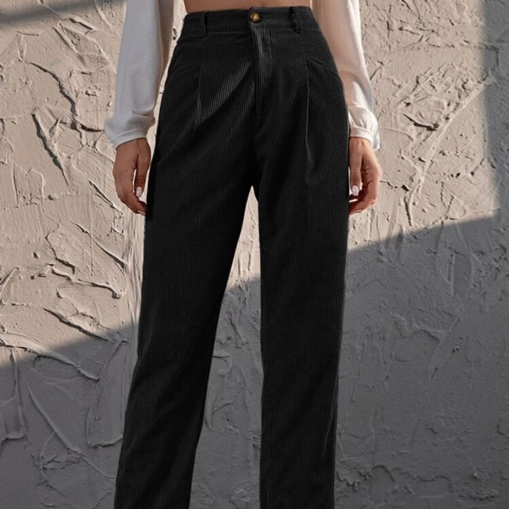 black khaki straight leg! ♡︎ NEVER WORN BEFORE ♡︎